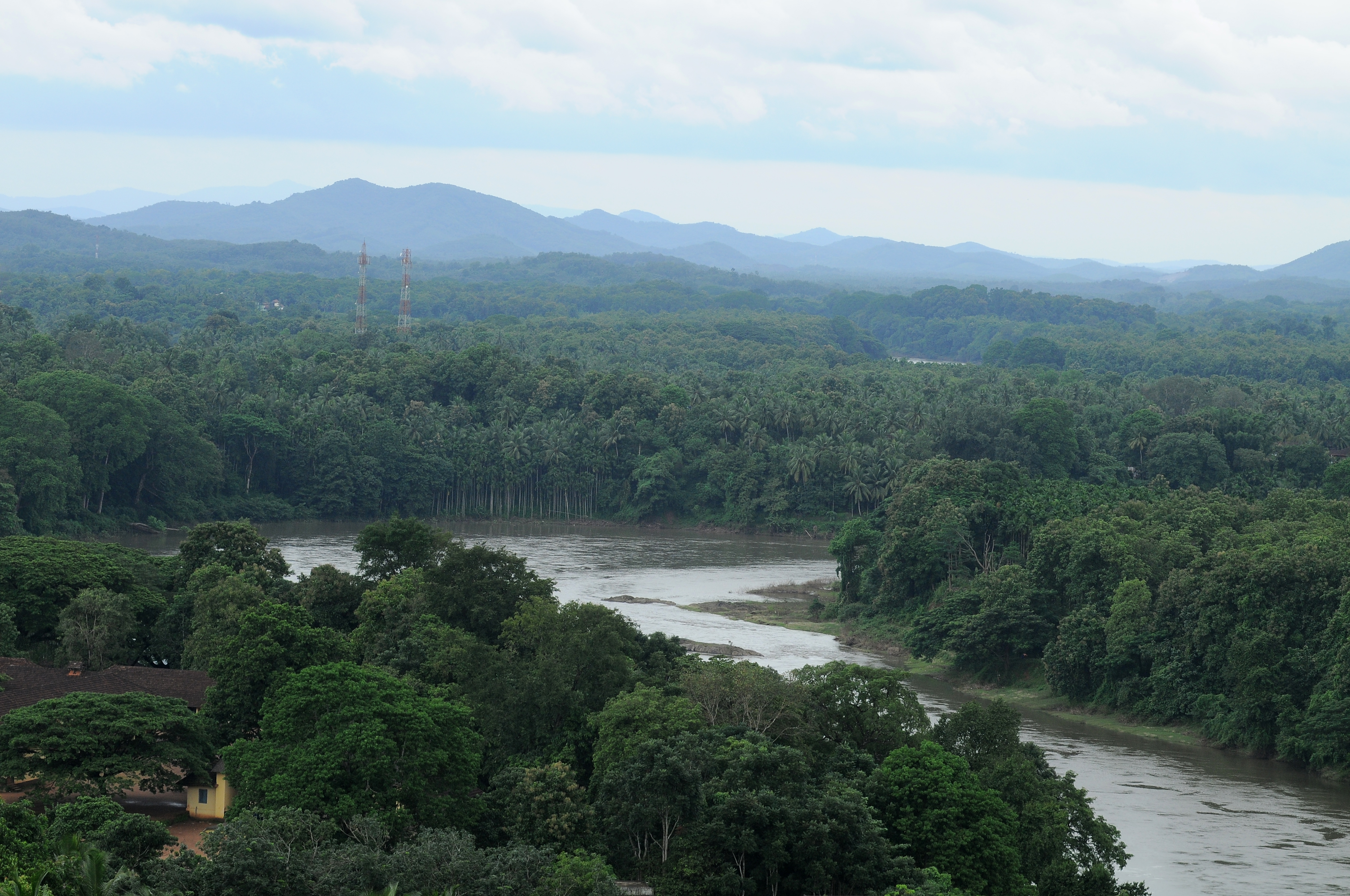 Serene view of Chaliyar River in Kerala