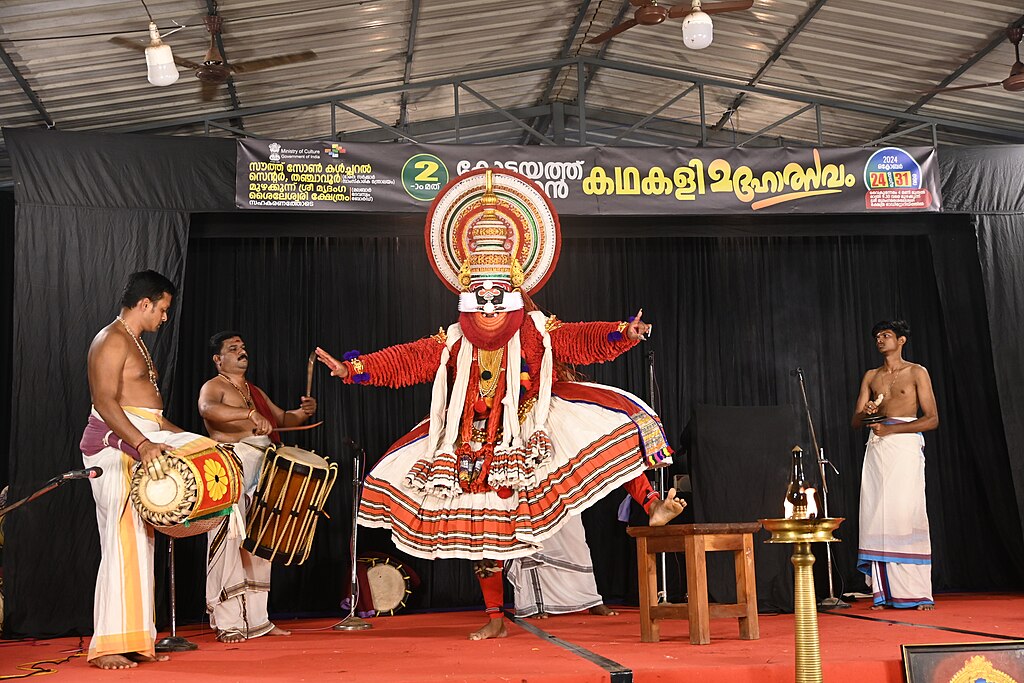 Kalyanasaugandhikam, Kathakali Performance at Mridanga Saileswari Temple