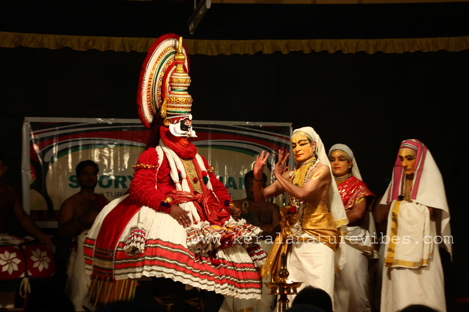 Kathakali. Image courtesy, Mr.Arjunan.S, freelance photographer