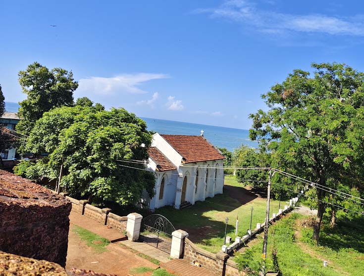 view from the tellicherry-fort